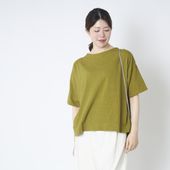 DAYS/5分袖ボートネックプルオーバー